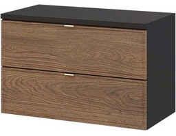 COMAD Szafka podumywalkowa TALIA CASELLA z blatem BLACK