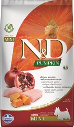 Farmina N&D GF Pumpkin Chicken Pomegranate Adult Mini