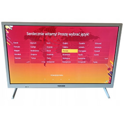 BIAŁY TV LED 24'' TELEFUNKEN L24H550M4-W DVB-C/T2/S2
