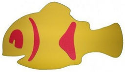 Plavecká deštička matuska dena fish nemo žlutá