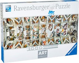 Ravensburger - Puzzle Michał Anioł Sklepienie Kaplicy Sykstyńskiej