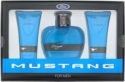 Mustang Blue 3 Piece Gift Set: Woda toaletowa