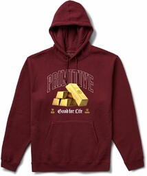 bluza męska PRIMITIVE HALLMARK HOOD Burgundy