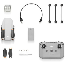 Dron DJI Mini 4K z aparaturą RC-N1C, kamera