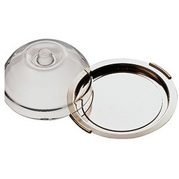 Okrągła taca do serwowania z pokrywą Ø 220