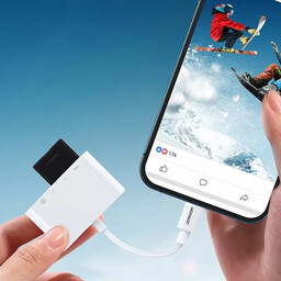 Joyroom HUB wielofunkcyjny adapter OTG Lightning - USB