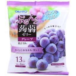 Purunto Konjac Jelly grape, galaretki o smaku winogronowym
