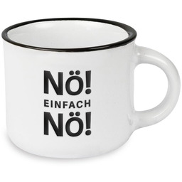 Filiżanka do espresso w stylu vintage, mini kubek