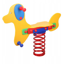 GIGI TOYS bujak na sprężynie sprężynowiec pies EN1176
