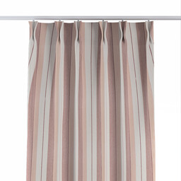 Zasłona na haczykach flex podwójnych, czerwone pasy, Vibes