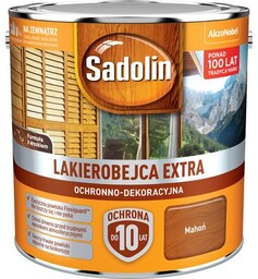 Lakierobejca Ochronno-Dekoracyjna Extra Mahoń 2,5 l Sadolin