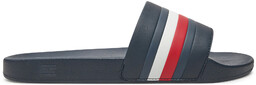 Klapki Tommy Hilfiger Pool Slide FM0FM05233 Granatowy