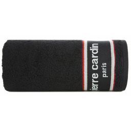 Eurofirany Ręcznik Karl 70x140 czarny frotte 450g/m2 Pierre