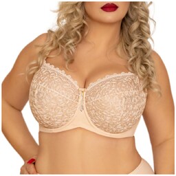 Biustonosz KrisLine Betty Soft Full Cup cielisty -