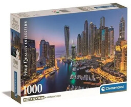 Puzzle 1000 Compact Dubai - Clementoni