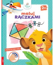 Ameet Kolorowanka Disney Maluch Maluj rączkami MWR-9206 (miękka