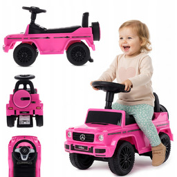 Jeździk pchacz chodzik dla dziewczynki Mercedes Benz G