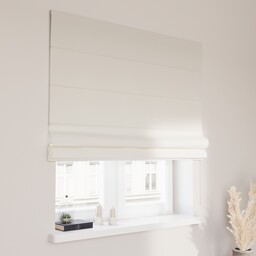 Roleta rzymska Capri, śmietankowa biel, Velvet