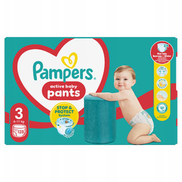 Pampers Pants 3 128 szt. 6-11 kg Pieluchomajtki