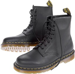 glany DR. MARTENS - DM 1460 BLACK GREASY