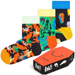 Skarpety Happy Socks Halloween dla Niemowląt zestaw 3