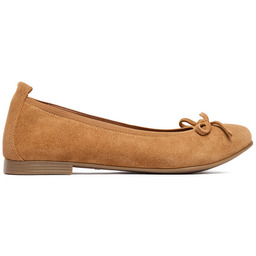 Lasocki Baleriny Damskie Brązowy Lasocki-CEO-RST-ERICA-65 Camel