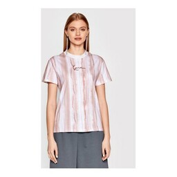 Karl Kani T-Shirt Small Siganture Tie Dye Stripe