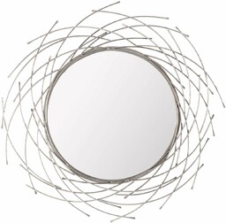 Lustro Rays silver 103cm, 103x103x4,5cm