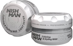 Nishman Coloring Wax Light Gr pomada koloryzująca włosy