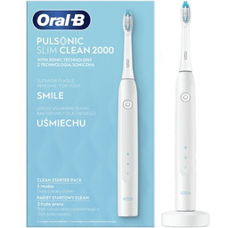 ORAL-B Szczoteczka soniczna Pulsonic Slim Clean 2000 Biały