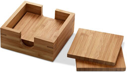 ČistéDřevo Zestaw podstawek bambusowych (4 szt.)