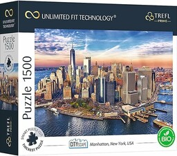 Trefl 1500 Cityscape Manhattan, New York, Usa Unlimited