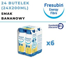 Fresubin, Energy Fibre Drink Banan, 24x200 ml