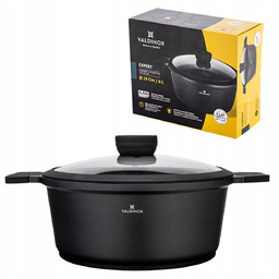 Garnek tradycyjny z trwałą powłoką Ilag Premium Valdinox