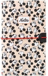 Notes adresownik A6 skórzany Mickey Mouse 80k