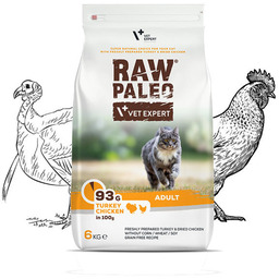 Raw Paleo Adult Cat Sucha Karma Dla Kota