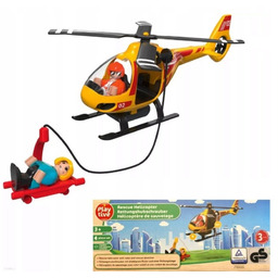 Playtive Helikopter Ratunkowy Na Baterie Z Figurką