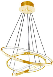 Lampa wisząca RING WHEEL 3 złota AZ2918 -