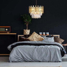 Glamour LAMPA wisząca ASPEN ML5999 Milagro okrągła OPRAWA