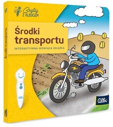 Książka Czytaj z Albikiem Środki transportu Lucie Krystlíková