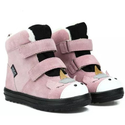 MIDO Trzewiki 22-27/32-27 Róż Jednorożec Ocieplane z membraną