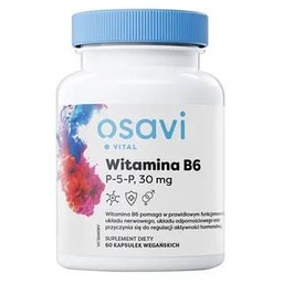 OSAVI Witamina B6 P-5-P 30 mg, 60 kaps.