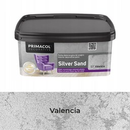 Primacol Farba dekoracyjna Silver sand 1 l Valencia
