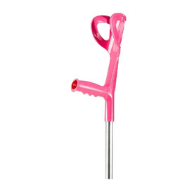 TIMAGO RÓŻOWO-SREBRNA Kula inwalidzka łokciowa, regulowana