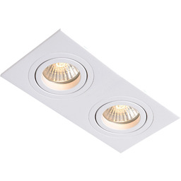 Oczko Metis oprawa podtynkowa 2xGU10 biała LP-2780/2RS WH