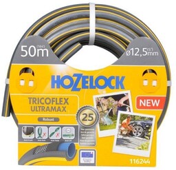 Hozelock 116244 wąż ogrodowy 50 m Szary, Żółty