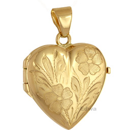 Zawieszka złota Medalion pr.585