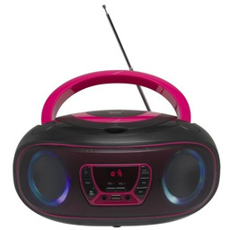 Denver TCL-212BT PINK odtwarzacz cd Przenośny odtwarzacz CD