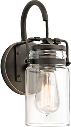 Kinkiet LAMPA ścienna Brinley KL-BRINLEY1-OZ Elstead KICHLER skandynawska