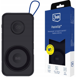 3MK Powerbank Czarny PastelUp 10,000mAh Magsafe ładowanie Apple